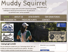 Tablet Screenshot of muddysquirrel.com